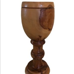 Olive Wood Chalice